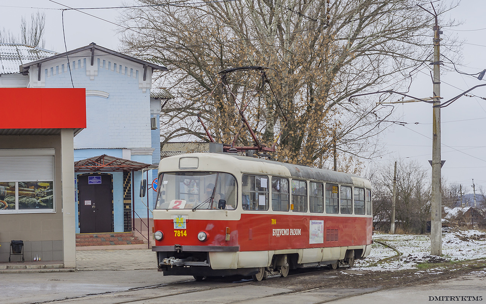 Дружковка, Tatra T3SUCS № 7814