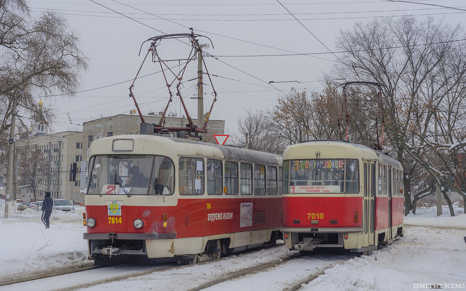 Družkivka, Tatra T3SU № 7010; Družkivka, Tatra T3SUCS № 7814