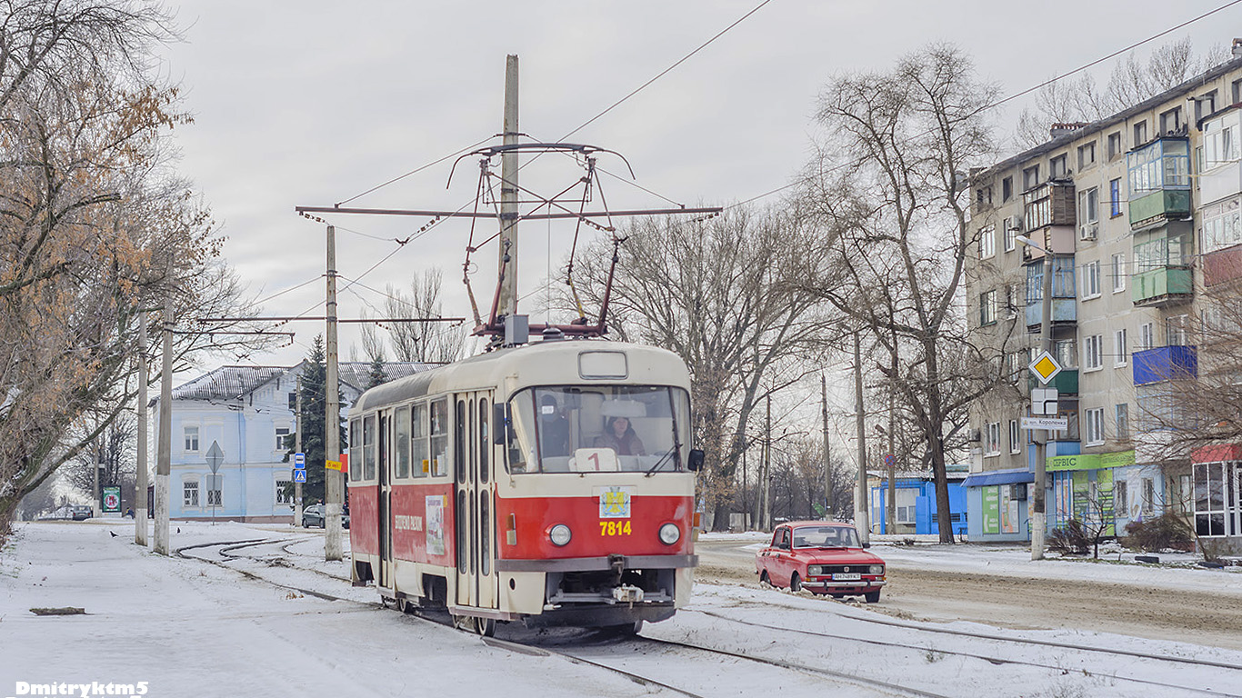 Дружковка, Tatra T3SUCS № 7814