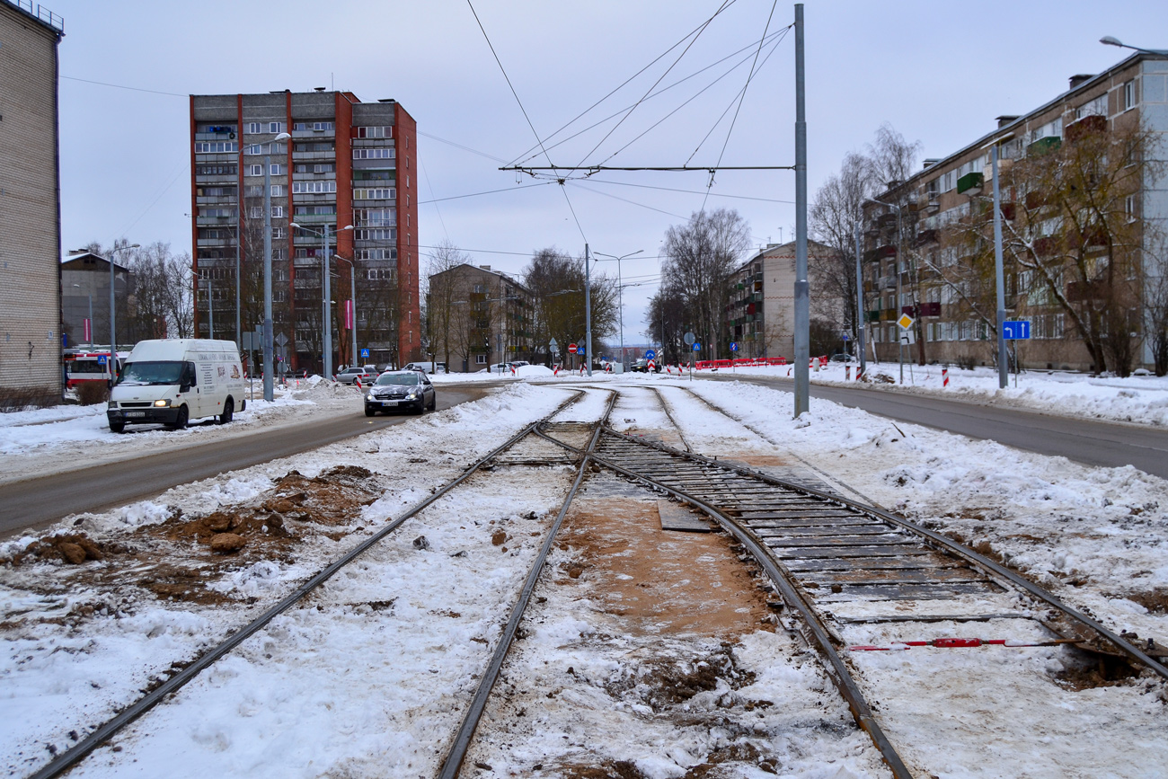 Daugavpils — Tramway Lines and Infrastructure