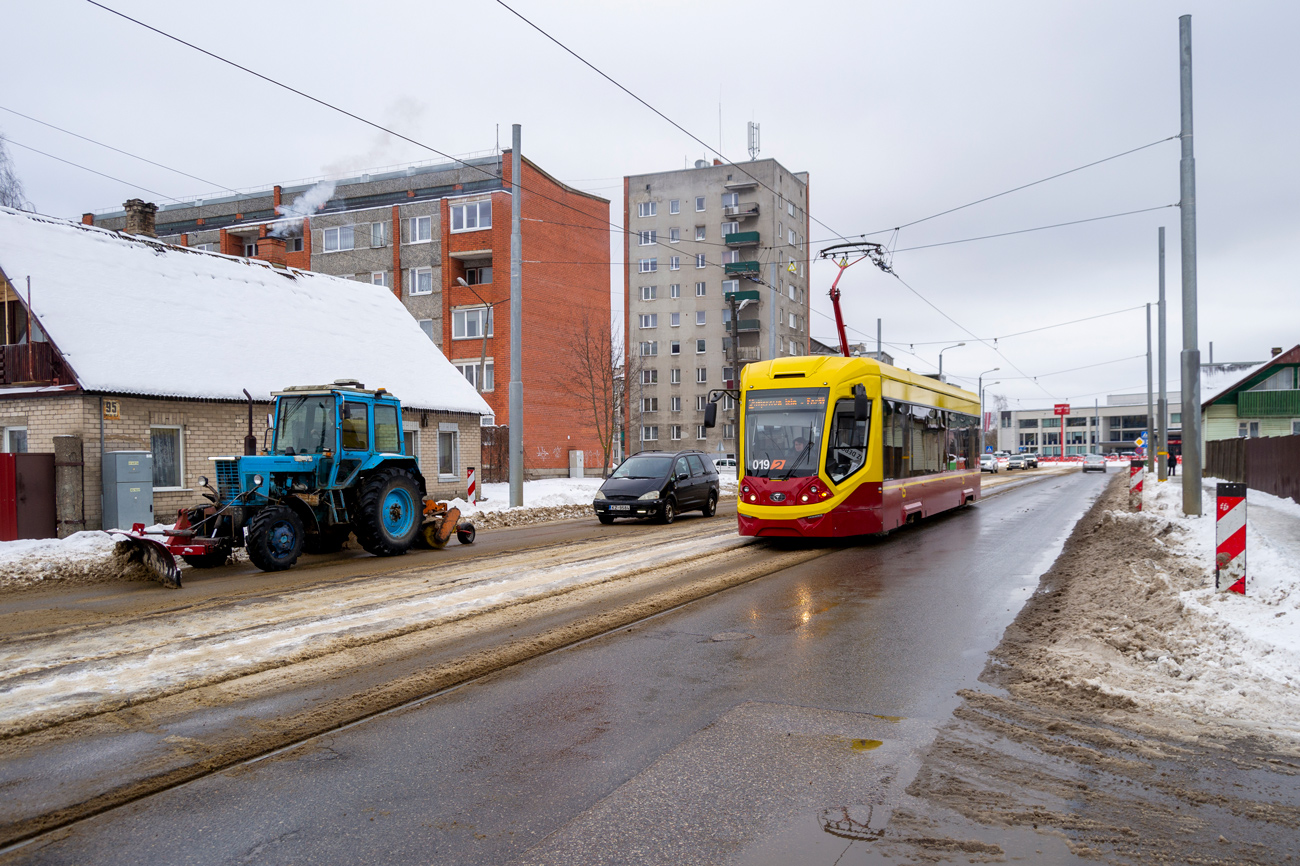 Dyneburg, 71-911 “City Star” Nr 019; Dyneburg — Tramway Lines and Infrastructure