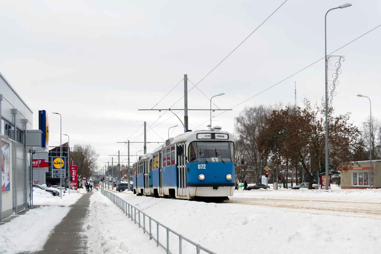 Даугавпилс, Tatra T3DC1 № 072