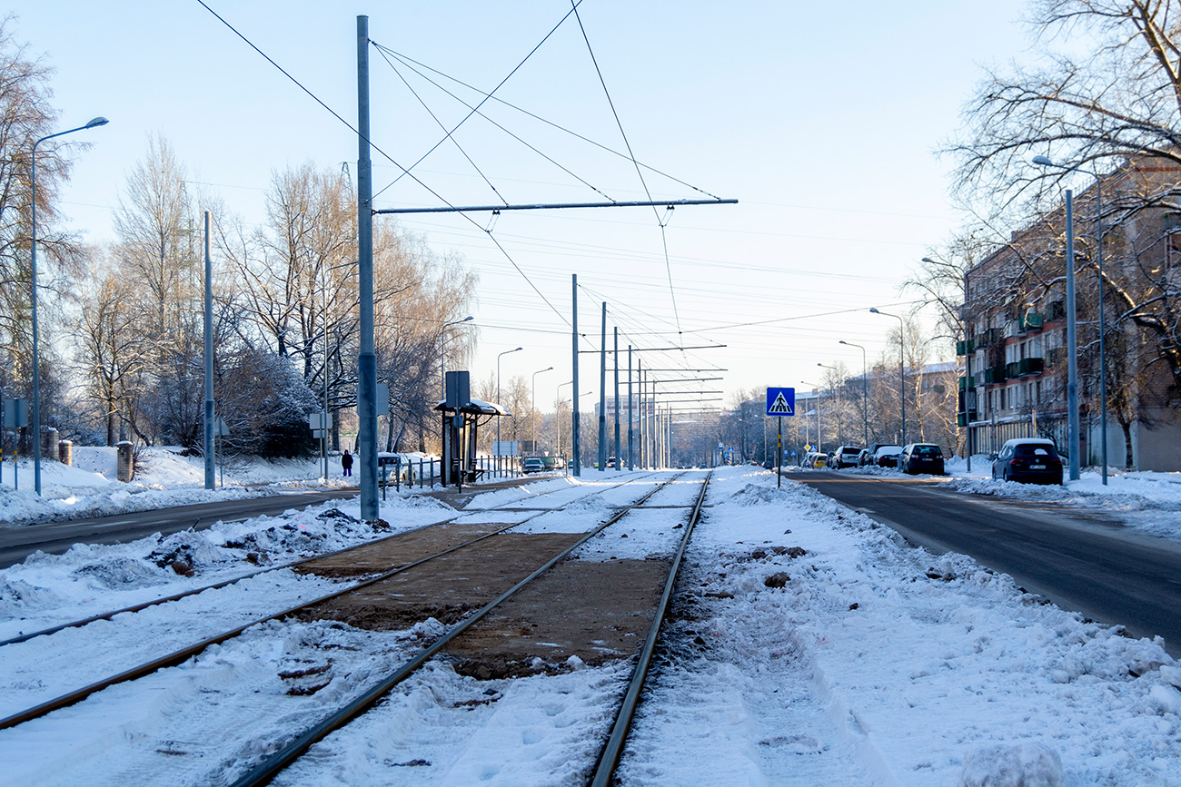 Даугавпилс — Трамвайные линии и инфраструктура
