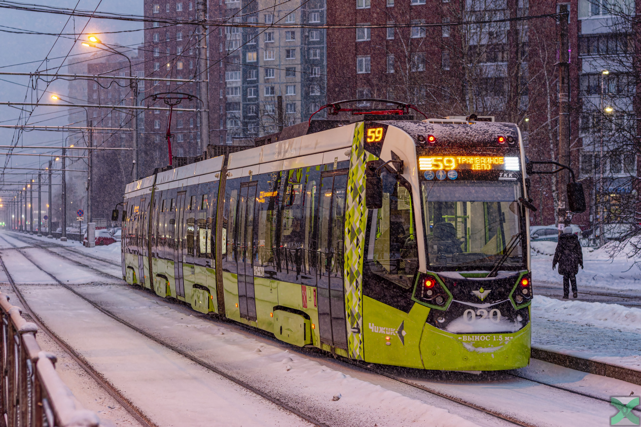 Санкт-Петербург, Stadler B85600M № 020