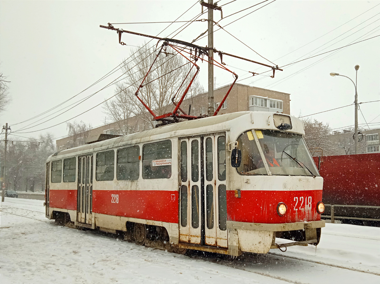 Самара, Tatra T3E № 2218