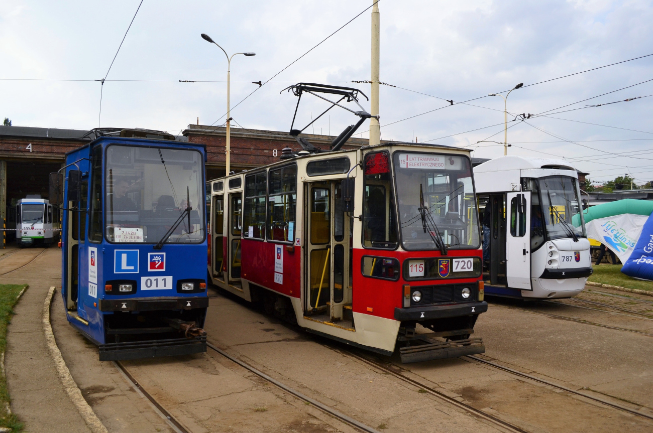 Щецин, Konstal 105Na № 011; Щецин, Konstal 105N № 720
