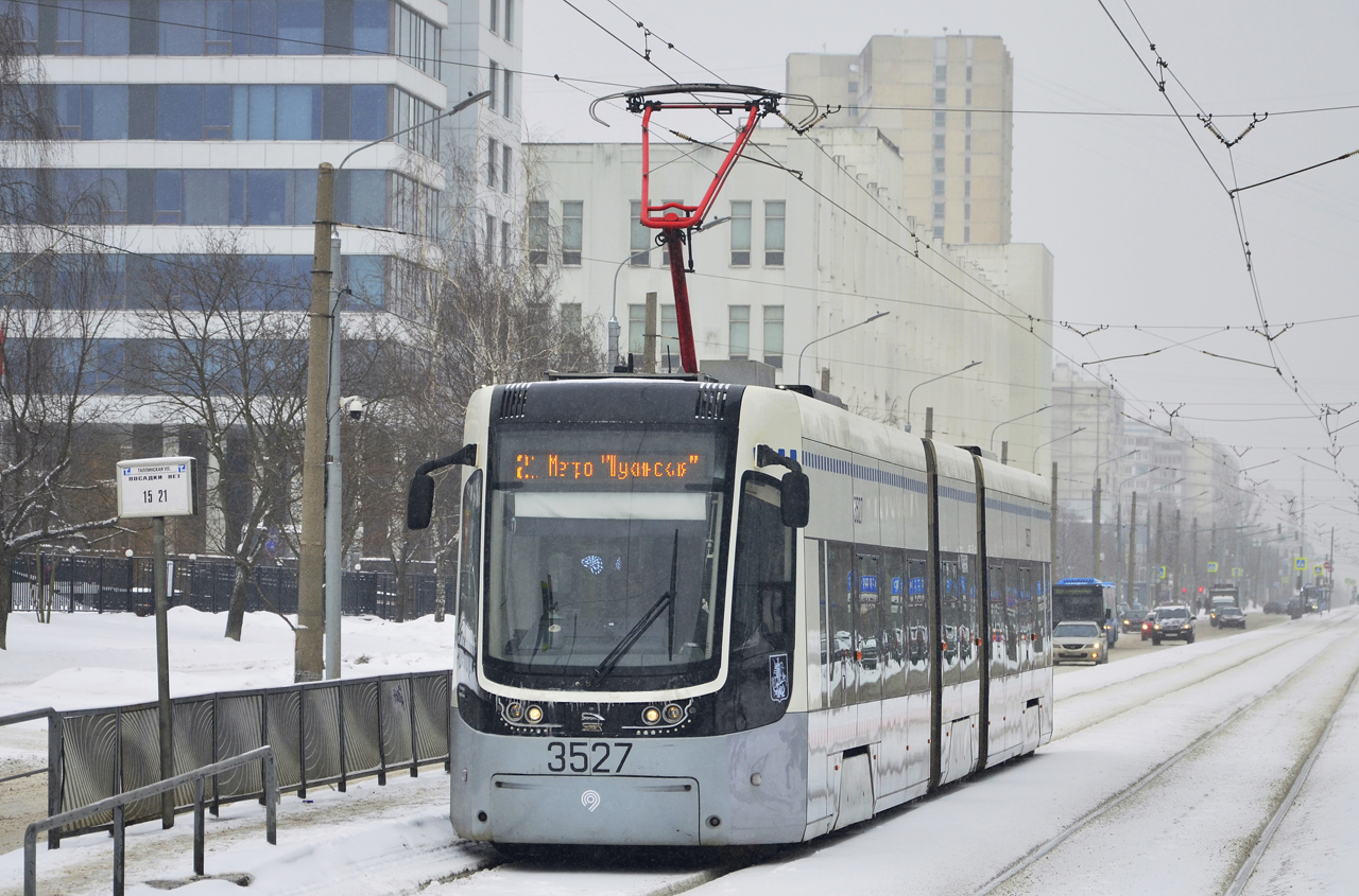 Москва, 71-414 (Pesa Fokstrot) № 3527