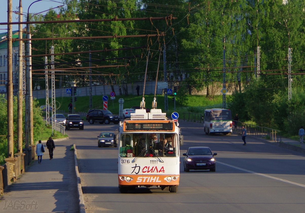 Петрозаводск, ЗиУ-682Г-016.02 (обр. 2013) № 376