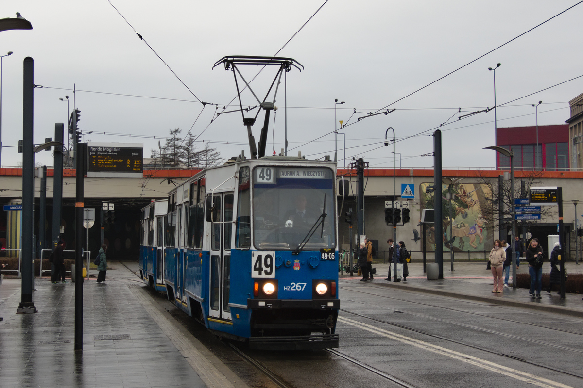 Краков, Konstal 105Na № HZ267