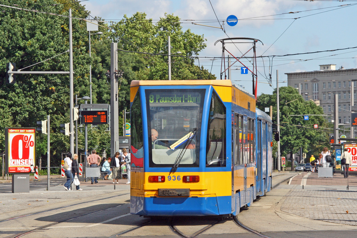 Лейпциг, Bombardier NB4 № 936 Лейпциг, Bombardier NB4 № 936