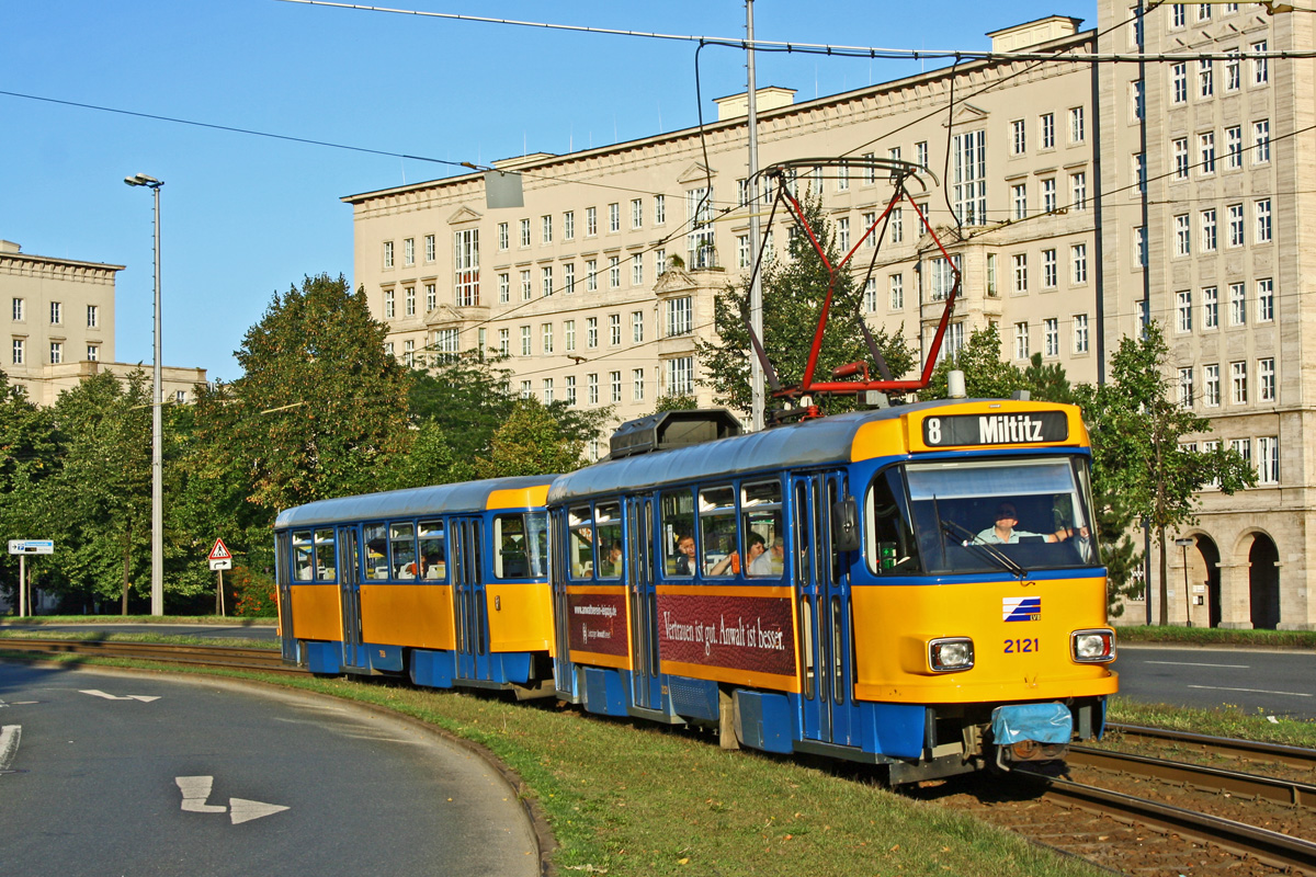 Лейпциг, Tatra T4D-M1 № 2121