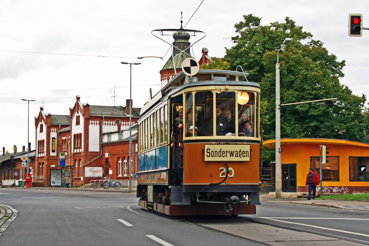Lipcse, Falkenried 4-axle motor car — 20