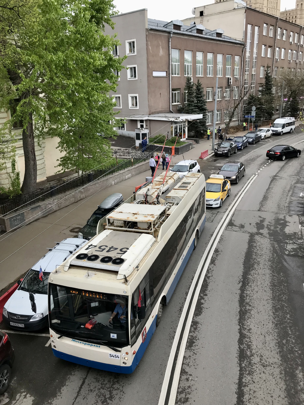 Москва, Тролза-5265.00 «Мегаполис» № 5454