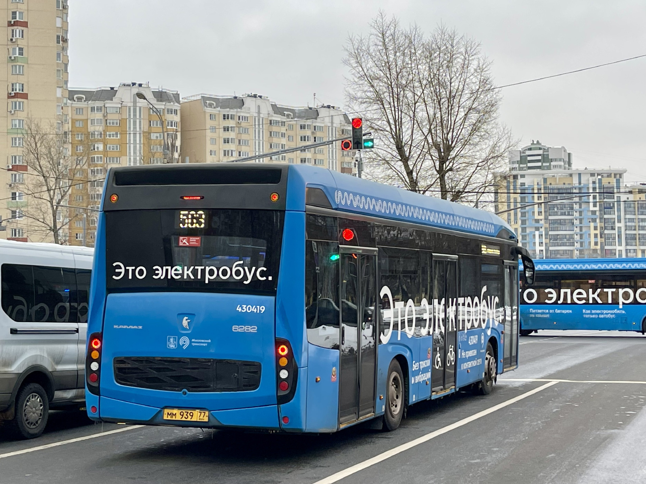 Москва, КАМАЗ-6282 № 430419