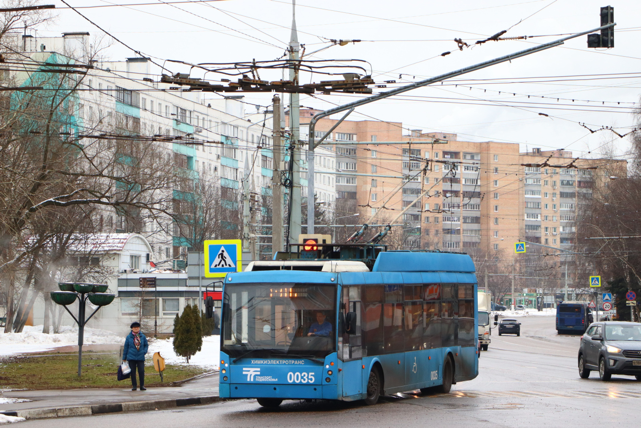 Химки, Тролза-5265.00 «Мегаполис» № 0035