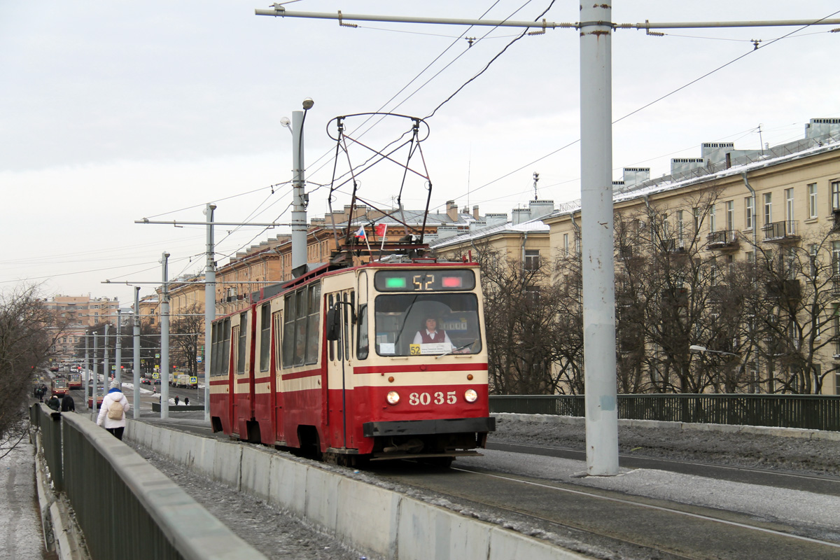 Санкт-Петербург, ЛВС-86К № 8035
