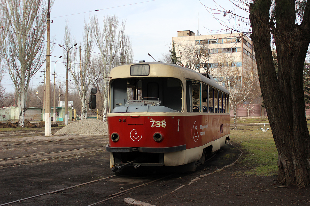 Мариуполь, Tatra T3A № 738
