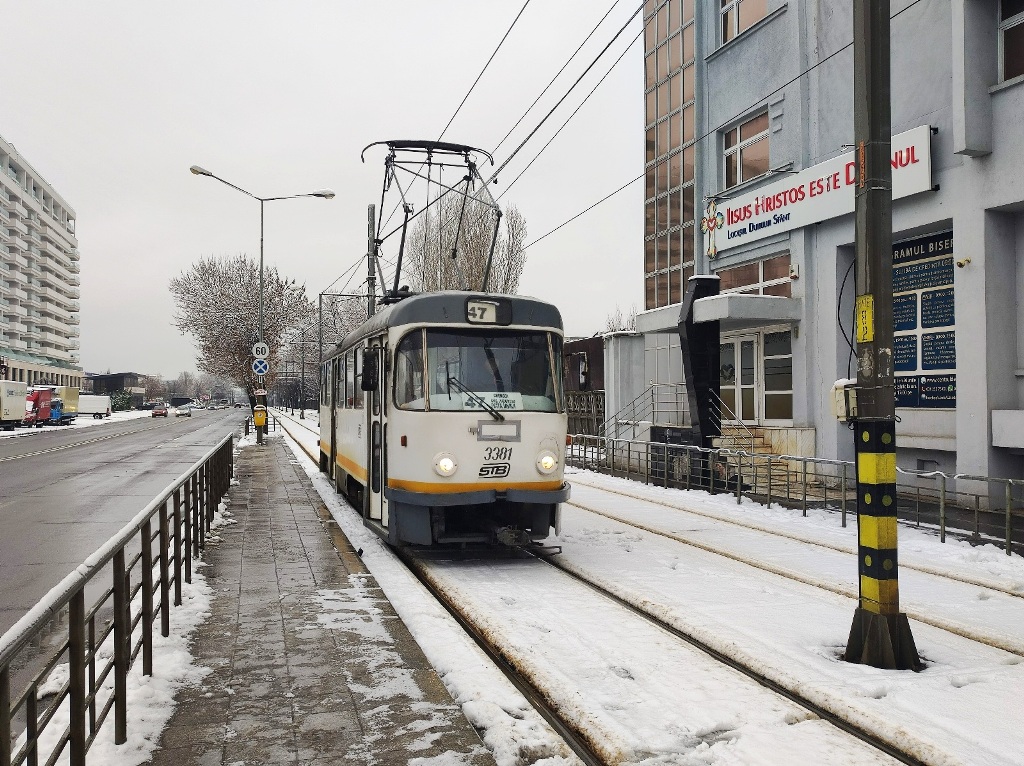 Бухарест - Илфов, Tatra T4R № 3381