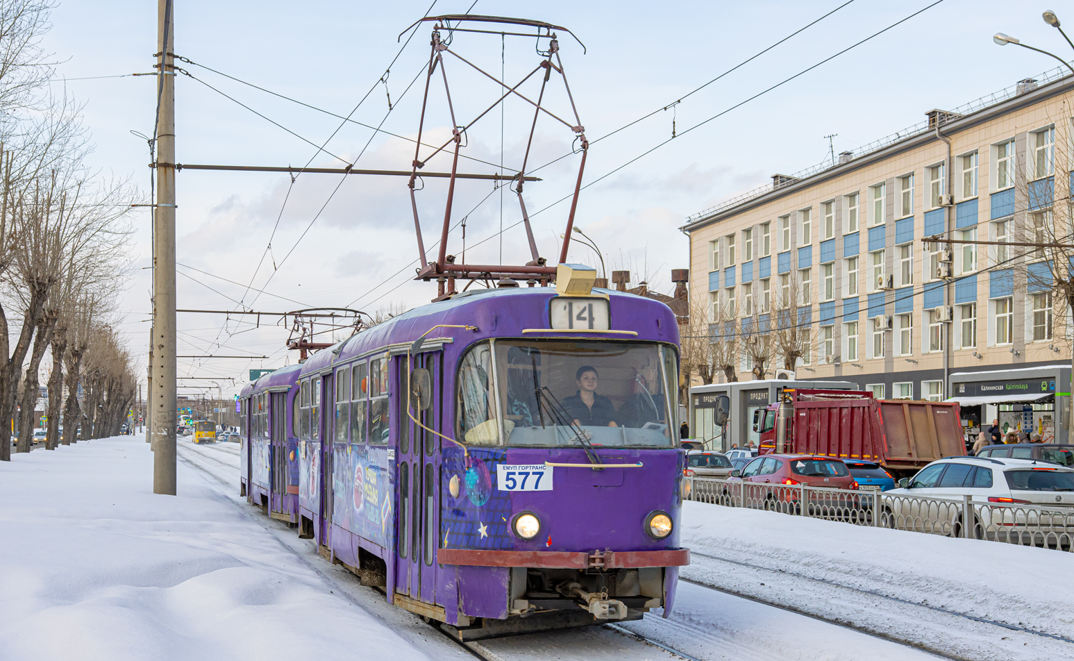 Екатеринбург, Tatra T3SU № 577