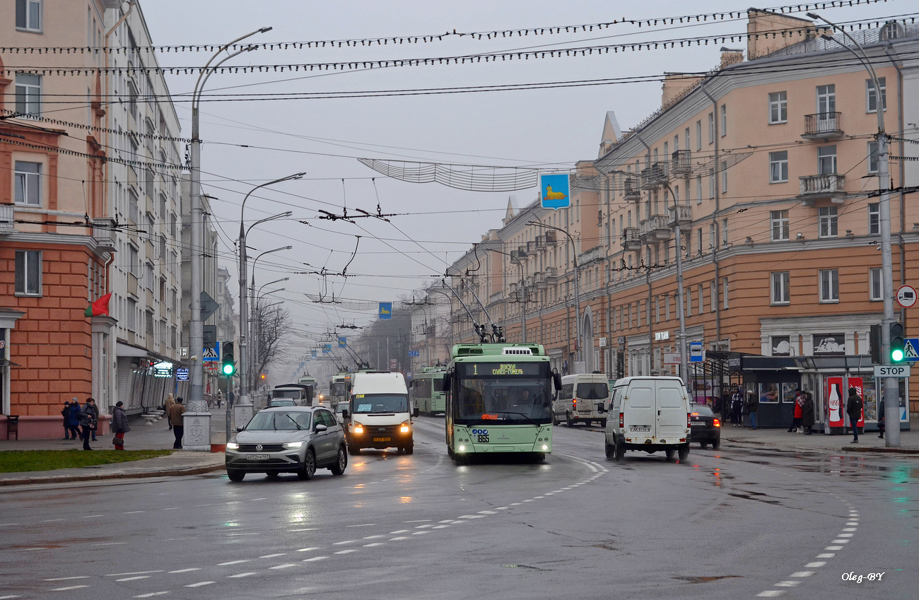 Гомель — Троллейбусные линии и инфраструктура