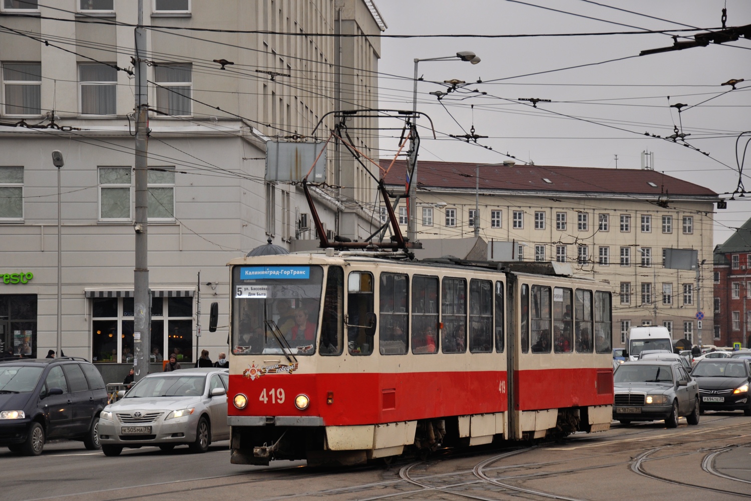 Калининград, Tatra KT4SU № 419 Калининград, Tatra KT4SU № 419