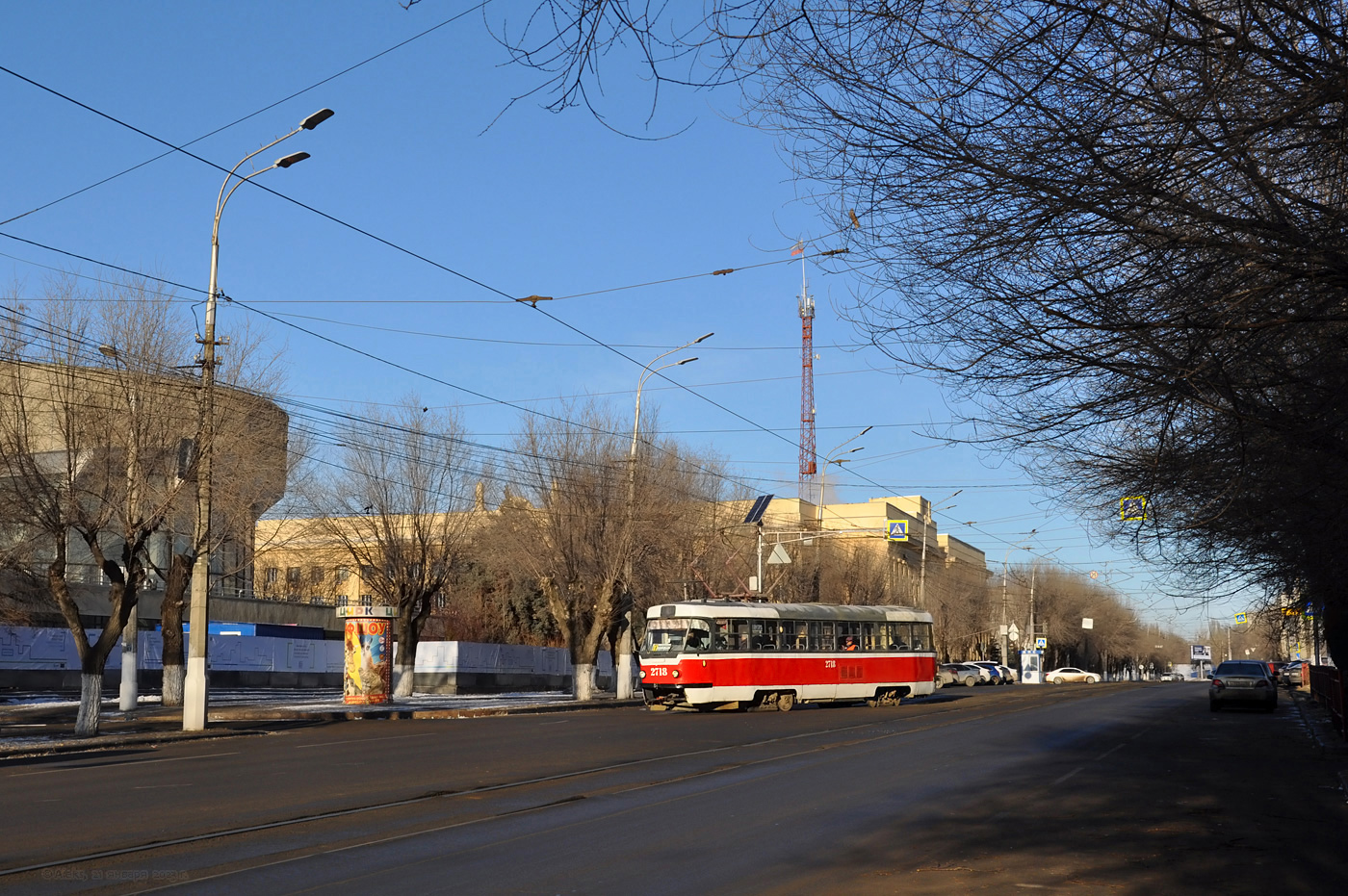 Волгоград, Tatra T3SU № 2718