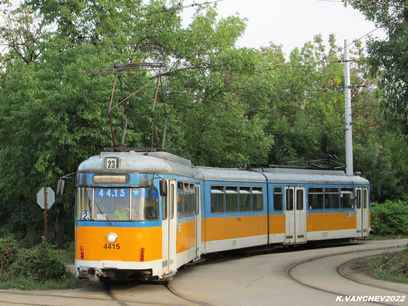 София, Duewag GT8 № 4415