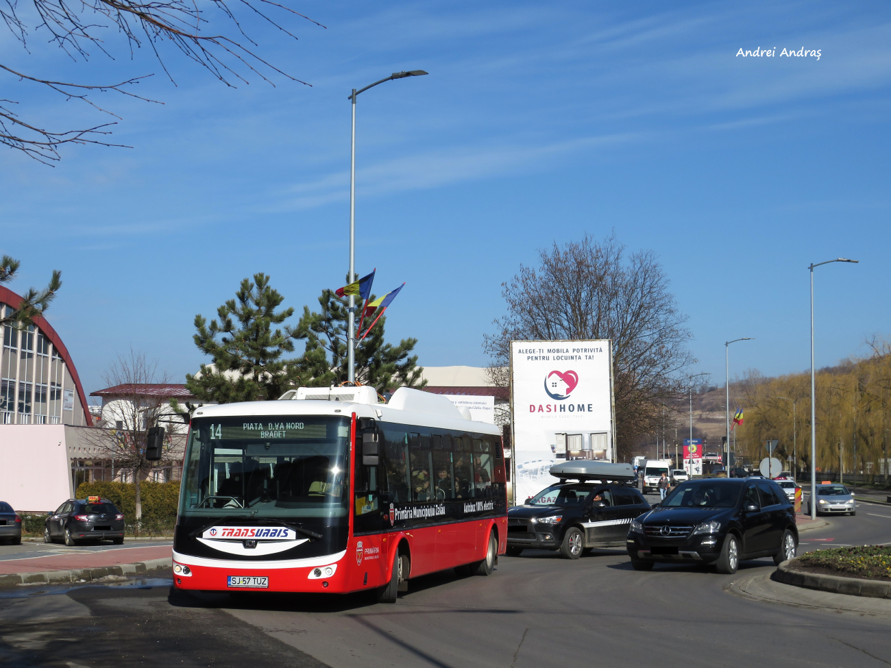 Залэу, SOR EBN 9.5 № SJ 57 TUZ