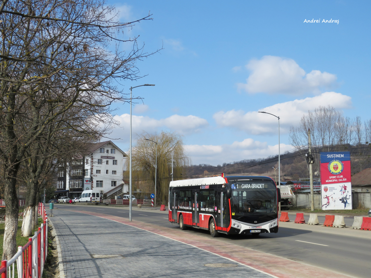 Залэу, SOR NS 12 Electric № SJ 64 TUZ