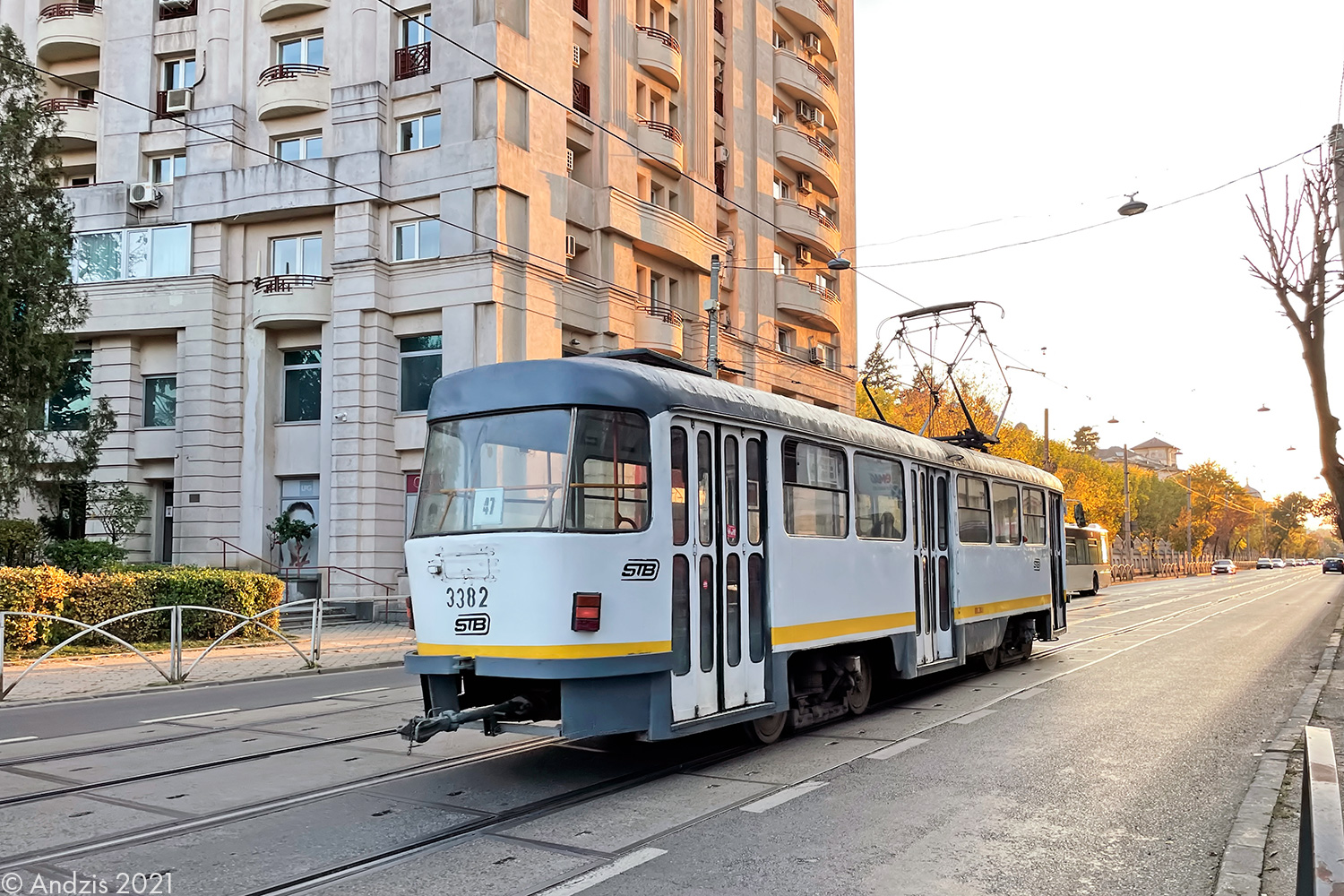 Бухарест - Илфов, Tatra T4R № 3382