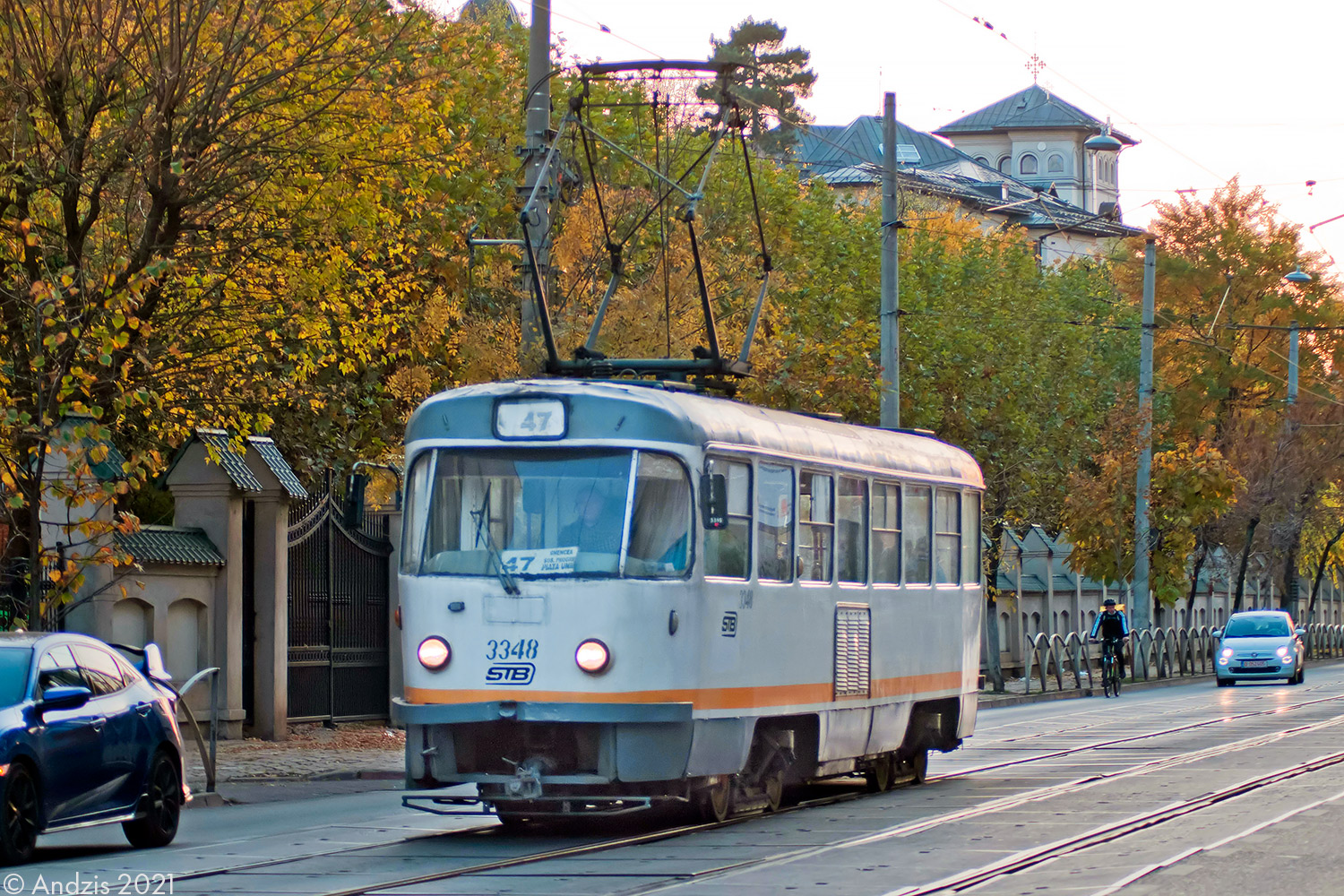 Бухарест - Илфов, Tatra T4R № 3348