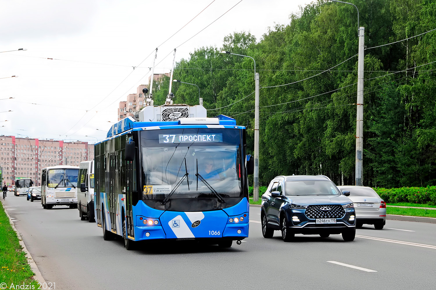 Санкт-Петербург, ВМЗ-5298.01 «Авангард» № 1066