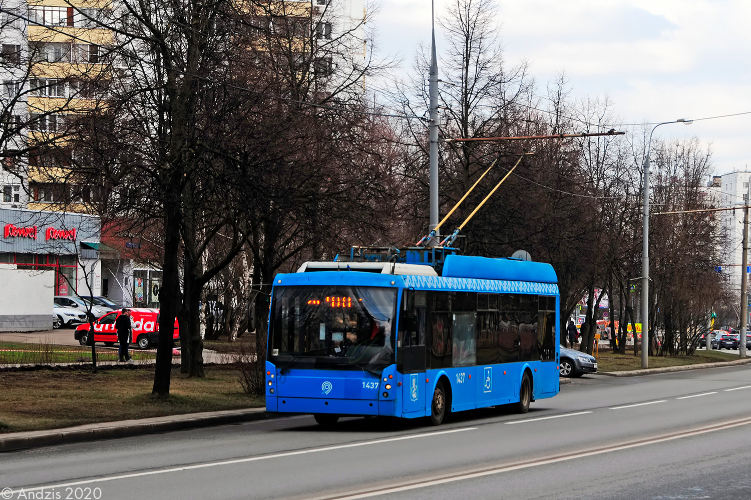 Москва, Тролза-5265.00 «Мегаполис» № 1437