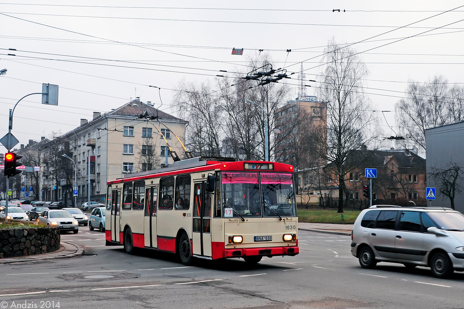 Vilnius, Škoda 14Tr13/6 N°. 1630