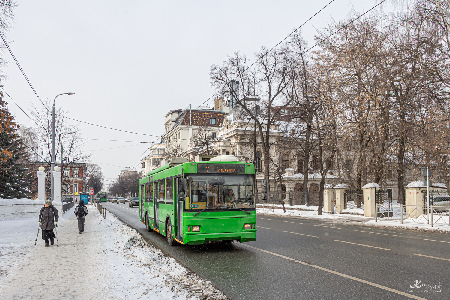 Казань, Тролза-5275.03 «Оптима» № 1443