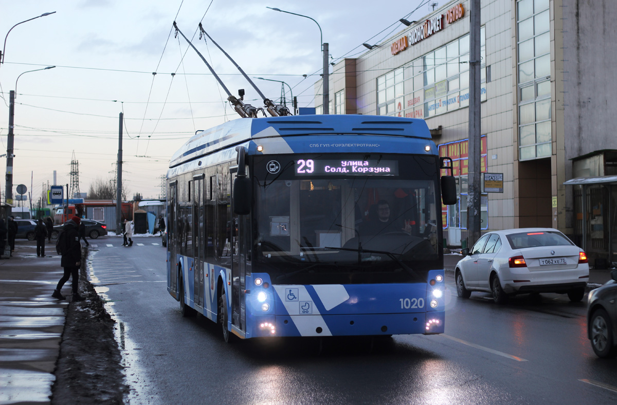 Petrohrad, Trolza-5265.08 “Megapolis” č. 1020