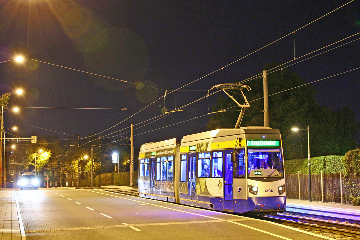 Лейпциг, Leoliner Fahrzeug-Bau Leipzig NGTW6L № 1306