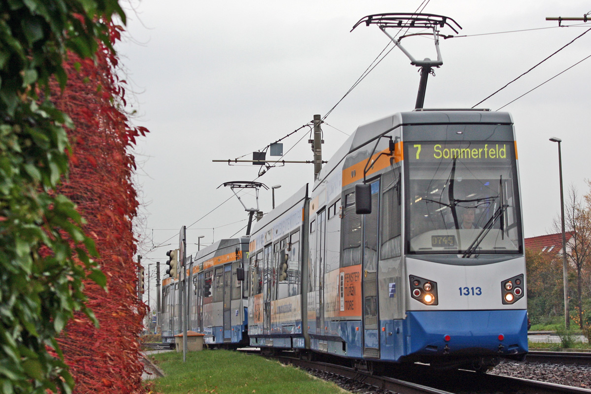Лейпциг, Leoliner Fahrzeug-Bau Leipzig NGTW6L № 1313