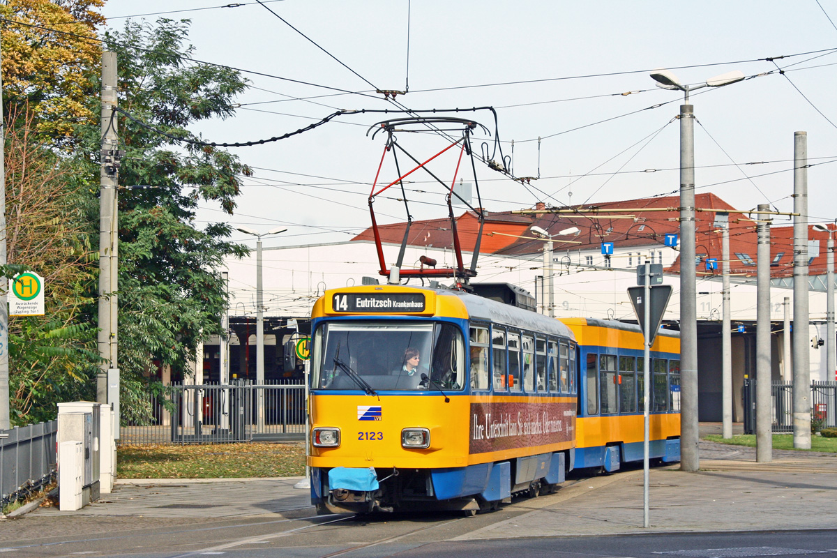 Leipzig, Tatra T4D-M1 Nr. 2123 Leipzig, Tatra T4D-M1 Nr. 2123