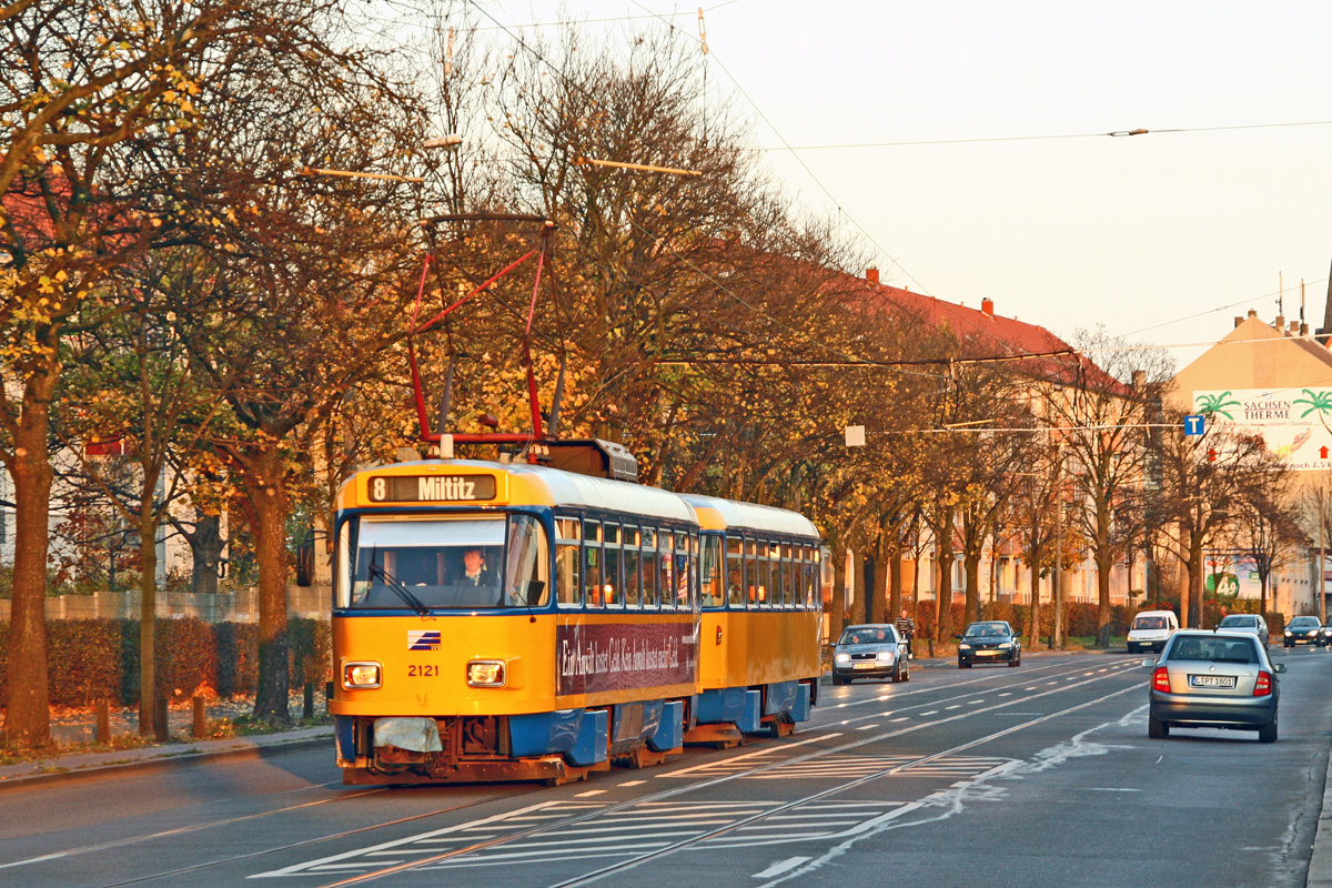 Лейпциг, Tatra T4D-M1 № 2121