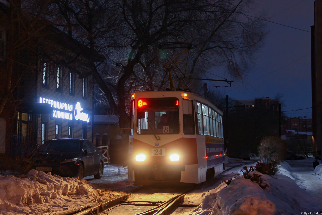 Омск, 71-605ЭП № 24 Омск, 71-605ЭП № 24