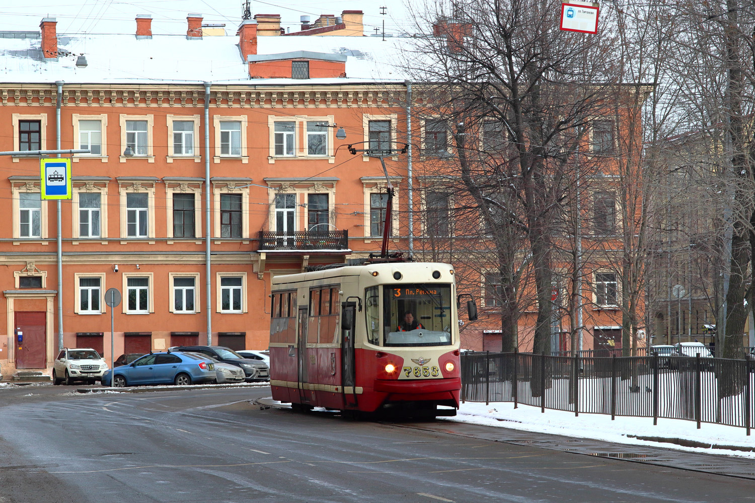 Санкт-Петербург, ЛМ-68М2 (мод. СПб ГЭТ) № 7653 Санкт-Петербург, ЛМ-68М2 (мод. СПб ГЭТ) № 7653