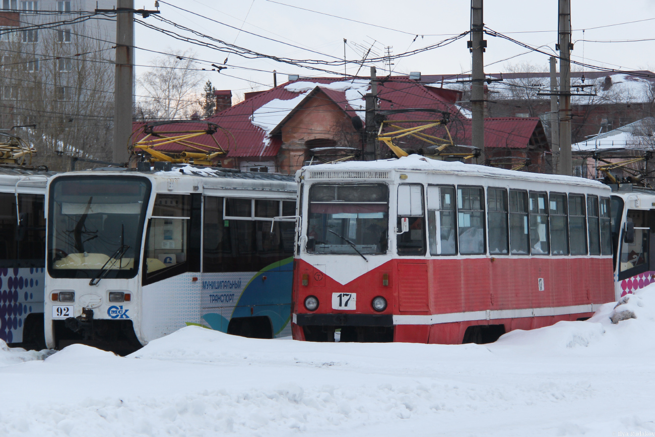 Омск, 71-605 (КТМ-5М3) № 17