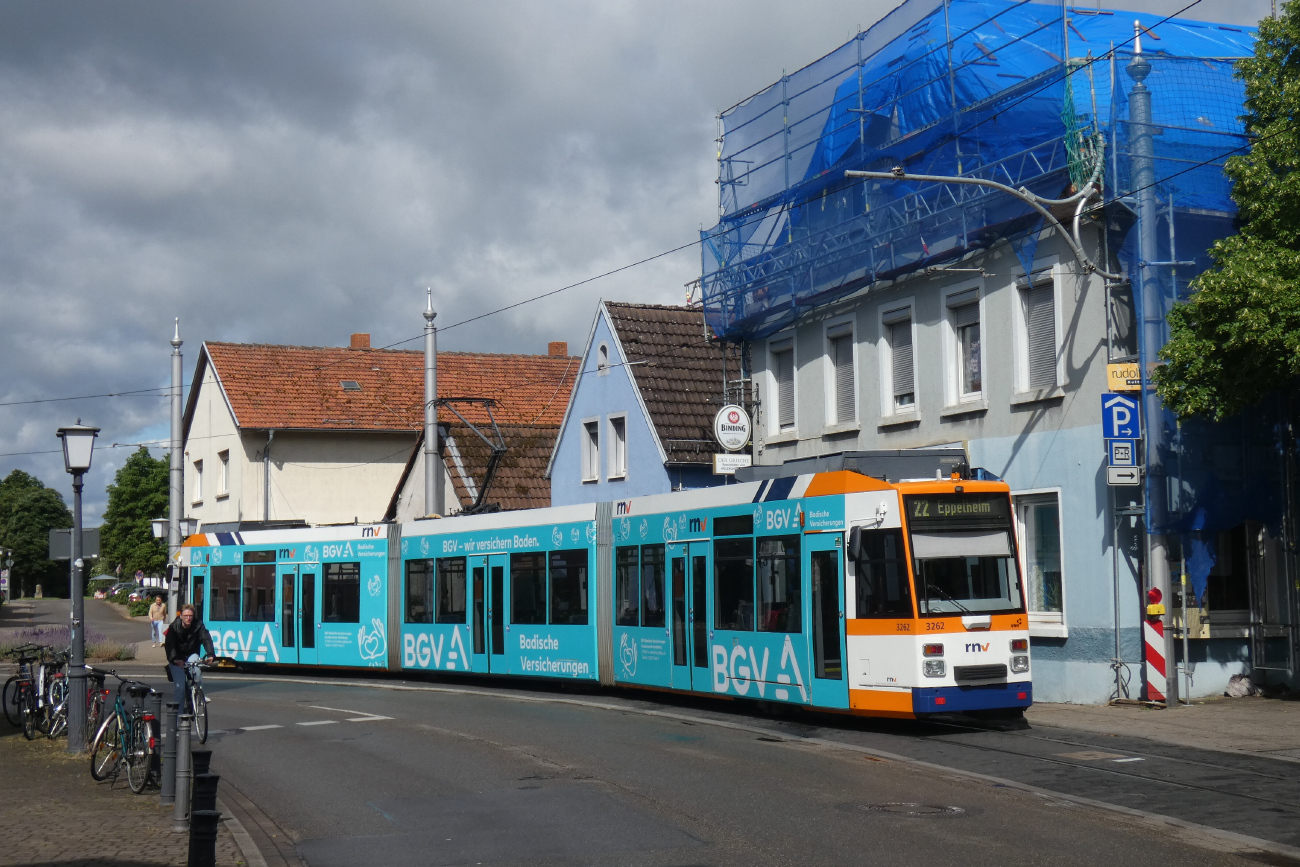 Рейн-Неккар, Duewag MGT6D № 3262