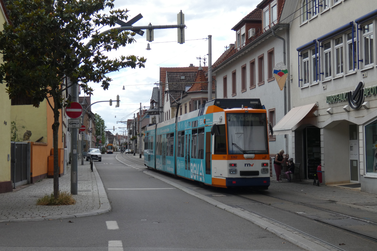 Рейн-Неккар, Duewag MGT6D № 3262