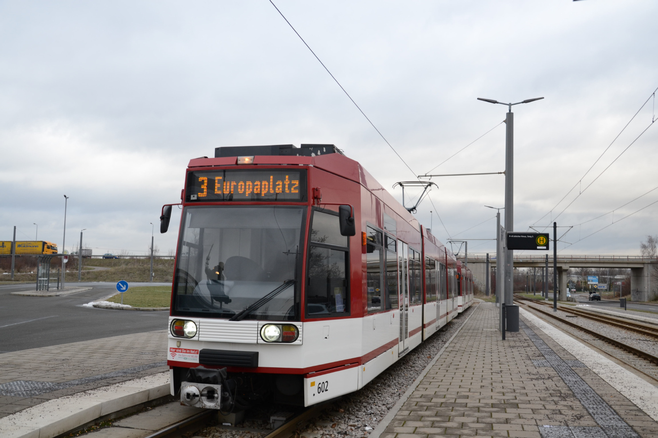 Эрфурт, Duewag MGT6D № 602