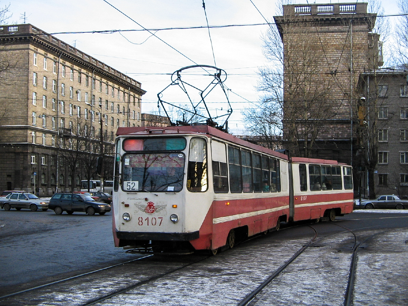 Санкт-Петербург, 71-147К (ЛВС-97К) № 8107 Санкт-Петербург, 71-147К (ЛВС-97К) № 8107