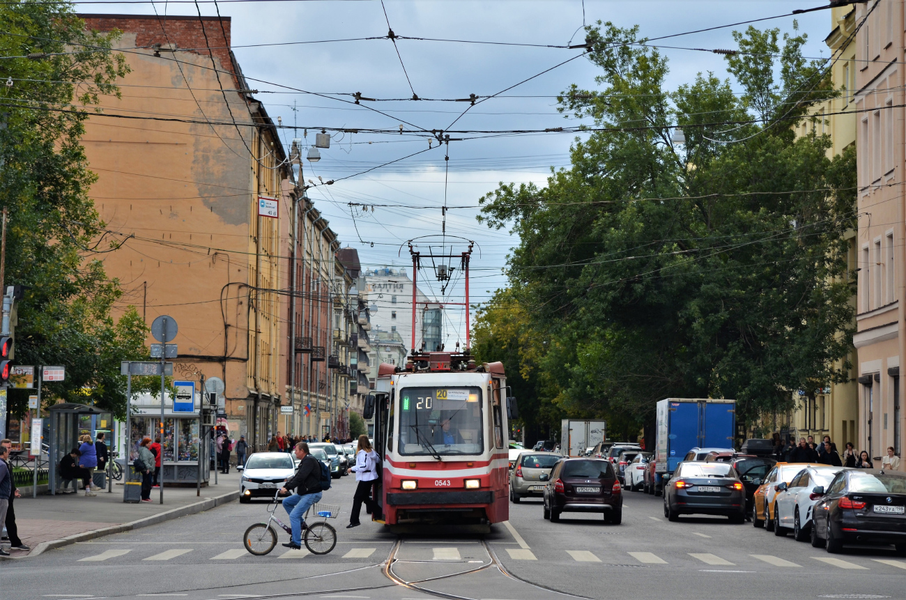 Санкт-Петербург, 71-134А (ЛМ-99АВ) № 0543