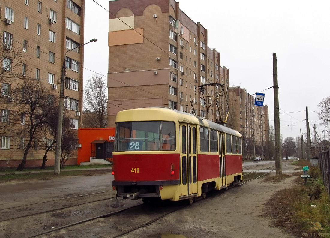 Харьков, Tatra T3SUCS № 410