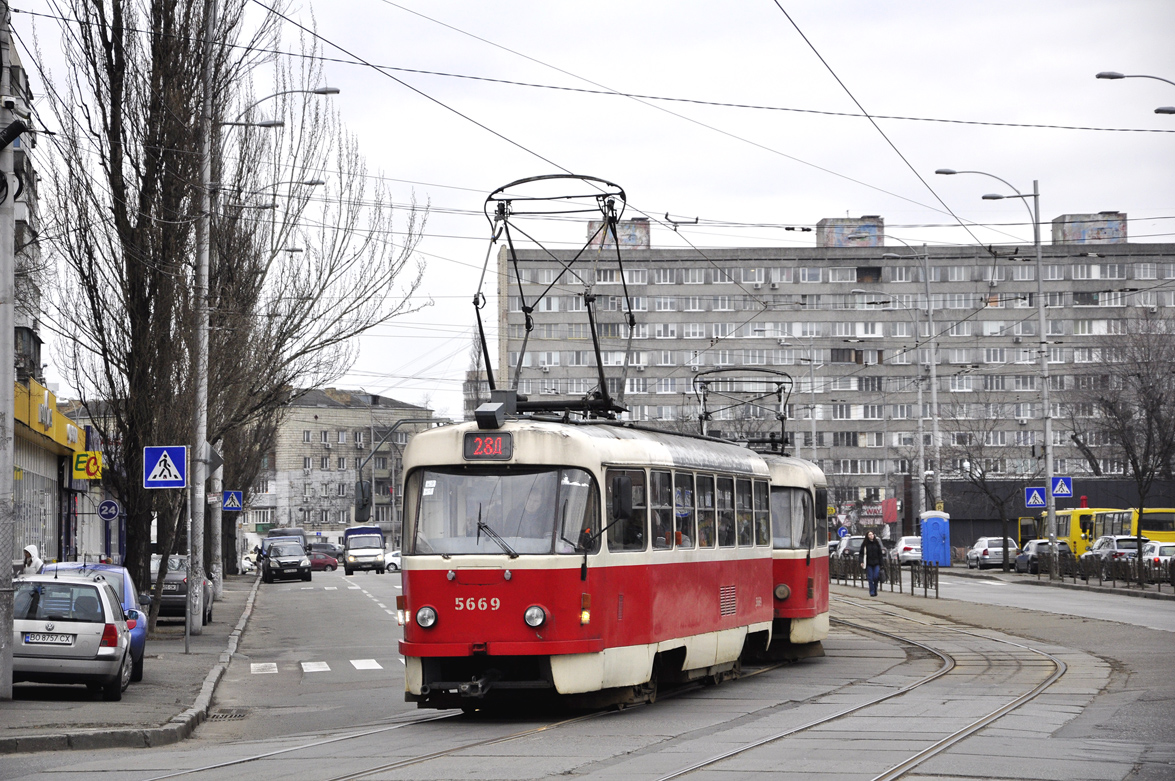 Киев, Tatra T3SUCS № 5669